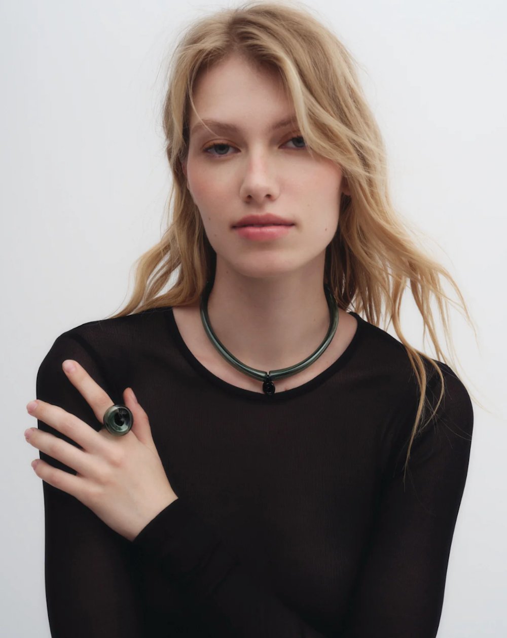 Black Dahlia Necklace