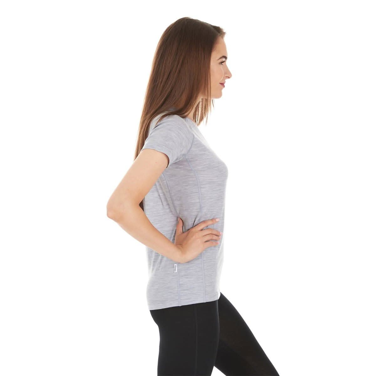 Microweight Women's Wool V-Neck T-Shirt - Woolverino - Osadia Concept Store