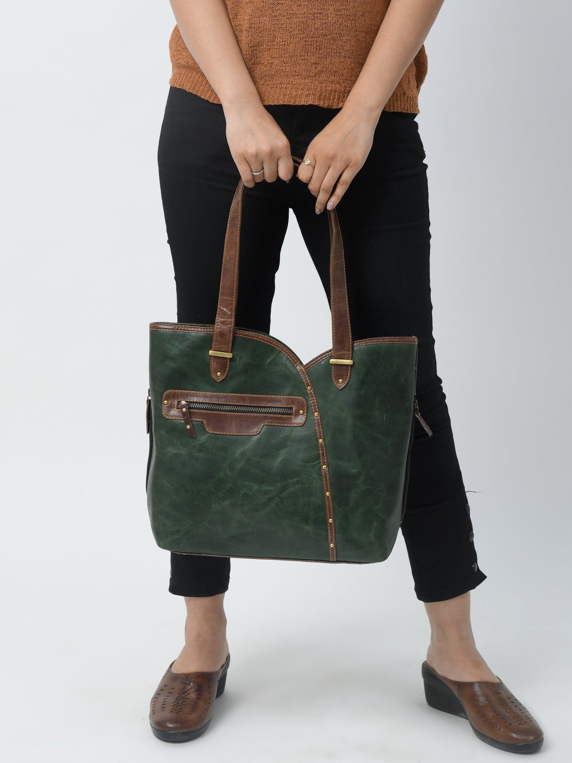 The Riley Handbag- Green - Osadia Concept Store