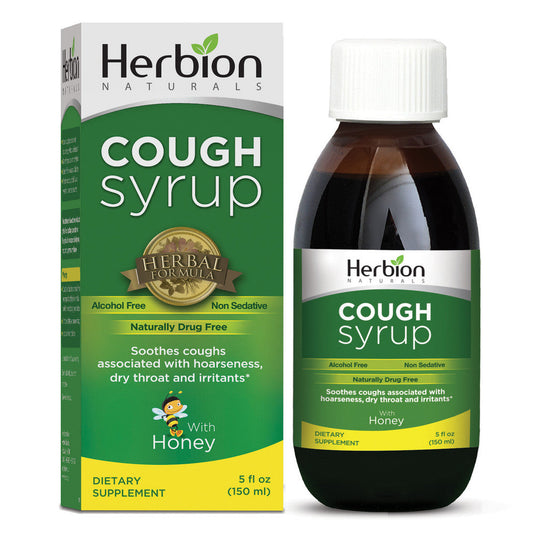 Herbion Naturals Throat Syrup - All Natural - 5 Oz