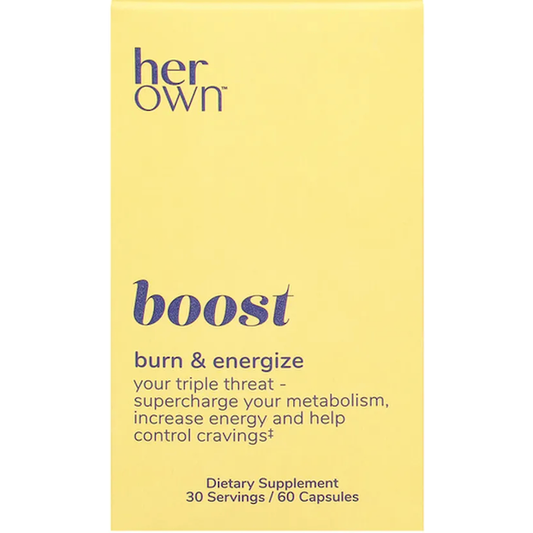 Her Own Boost, Helps Boost Energy, Supports Metabolism 60 Capsules