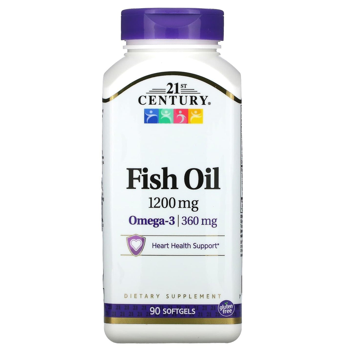21st Century Fish Oil, 1200 Mg, Maximum Strength, Softgels