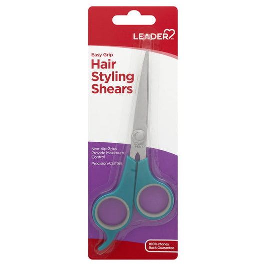 Leader Hair Styling Shears Easy Grip 1Ct