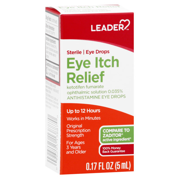 Leader Eye Itch Relief Drops