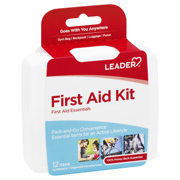 Leader First Aid Kit 12pieces 1ct 096295125559A079