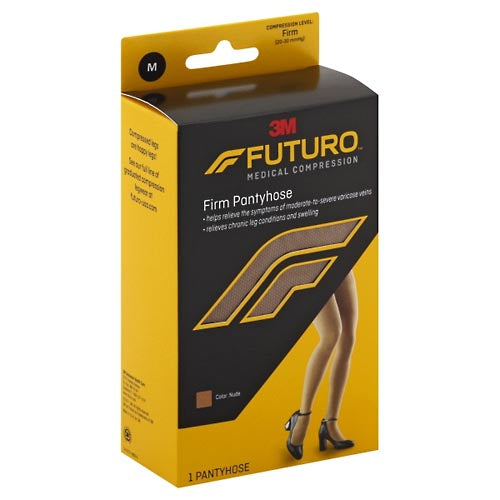 Futuro 3M, Medical Compression Firm Pantyhose Nude Medium