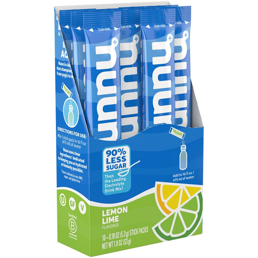 Nuun Sport Powder - Lemon Lime, Box Of 10
