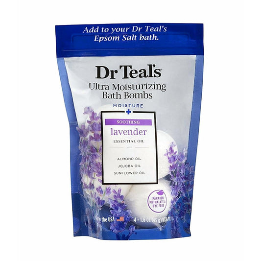 Dr Teal's Soothing Lavender Ultra Moisturizing Bath Bombs