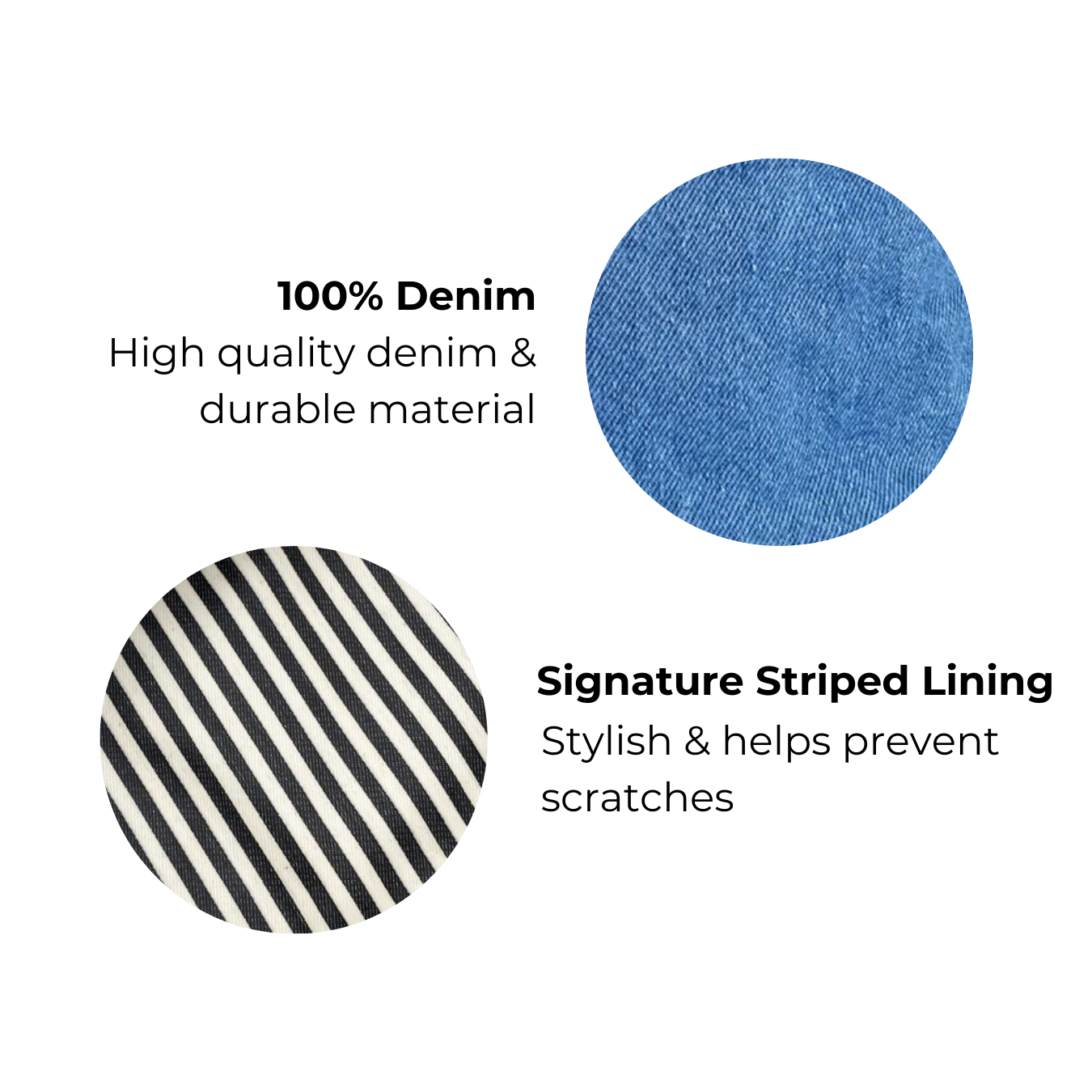 Mini Trinket Pouch, Denim - Osadia Concept Store
