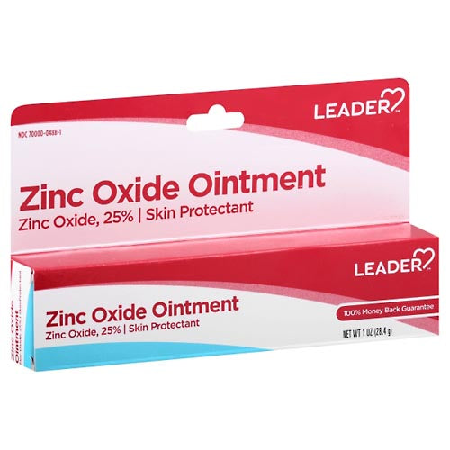 Leader Zinc Oxide 25% Skin Protectant Ointment, 1 Oz