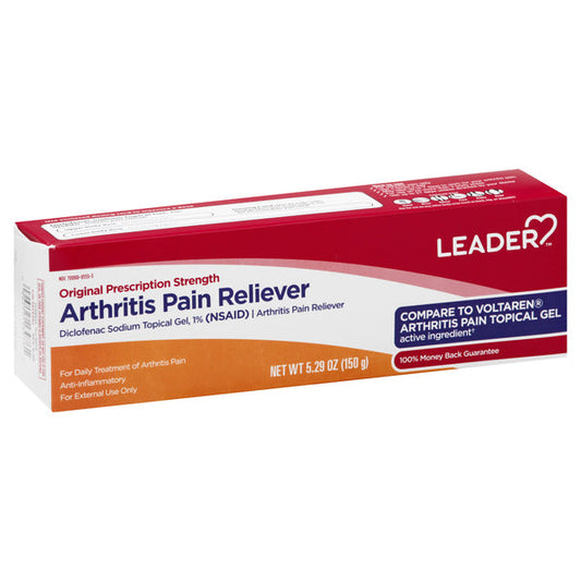 Leader Arthritis Pain Reliever Gel 1% - 5.29 Oz