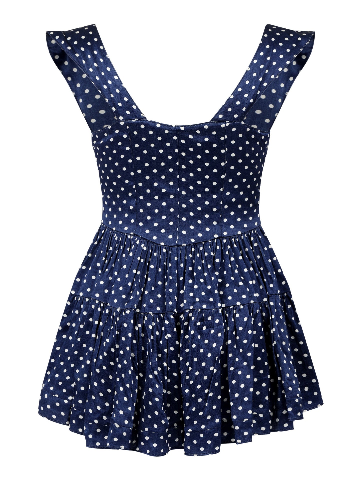 THE ELISABETH ROMPER DRESS - POLKA DOT