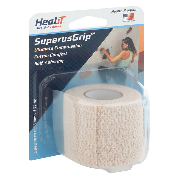 Healit SuperusGrip Bandage, 2 Inch X 70 Inch