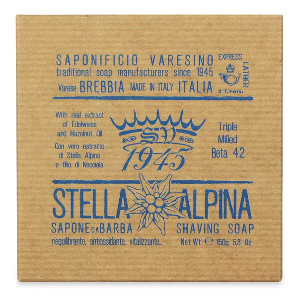 Saponificio Varesino Stella Alpina Formula Beta 4.2 Shaving Soap Refill 5.3 oz