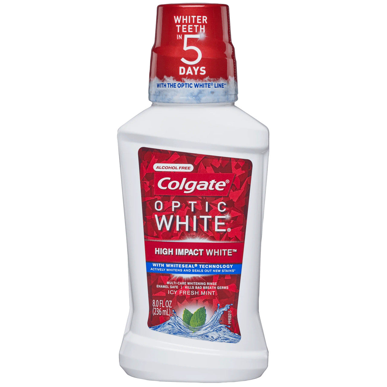 Colgate Optic White Icy Fresh Mint Whitening Mouthwash, 8.0 Fl Oz