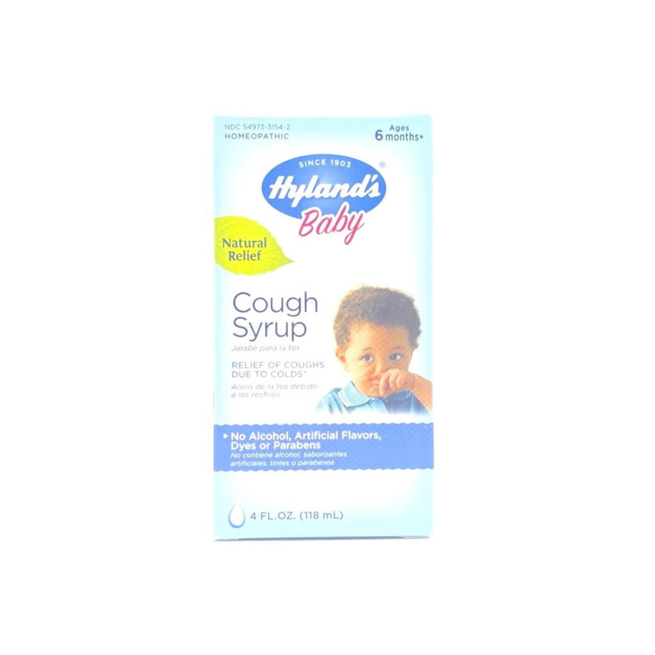 Hyland's Homeopathic Baby Cough Syrup - 4 Oz