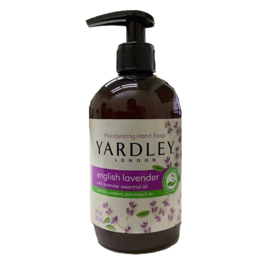 Yardley Y.L Hand Soap 14oz English Lvndr W-Pump-whole