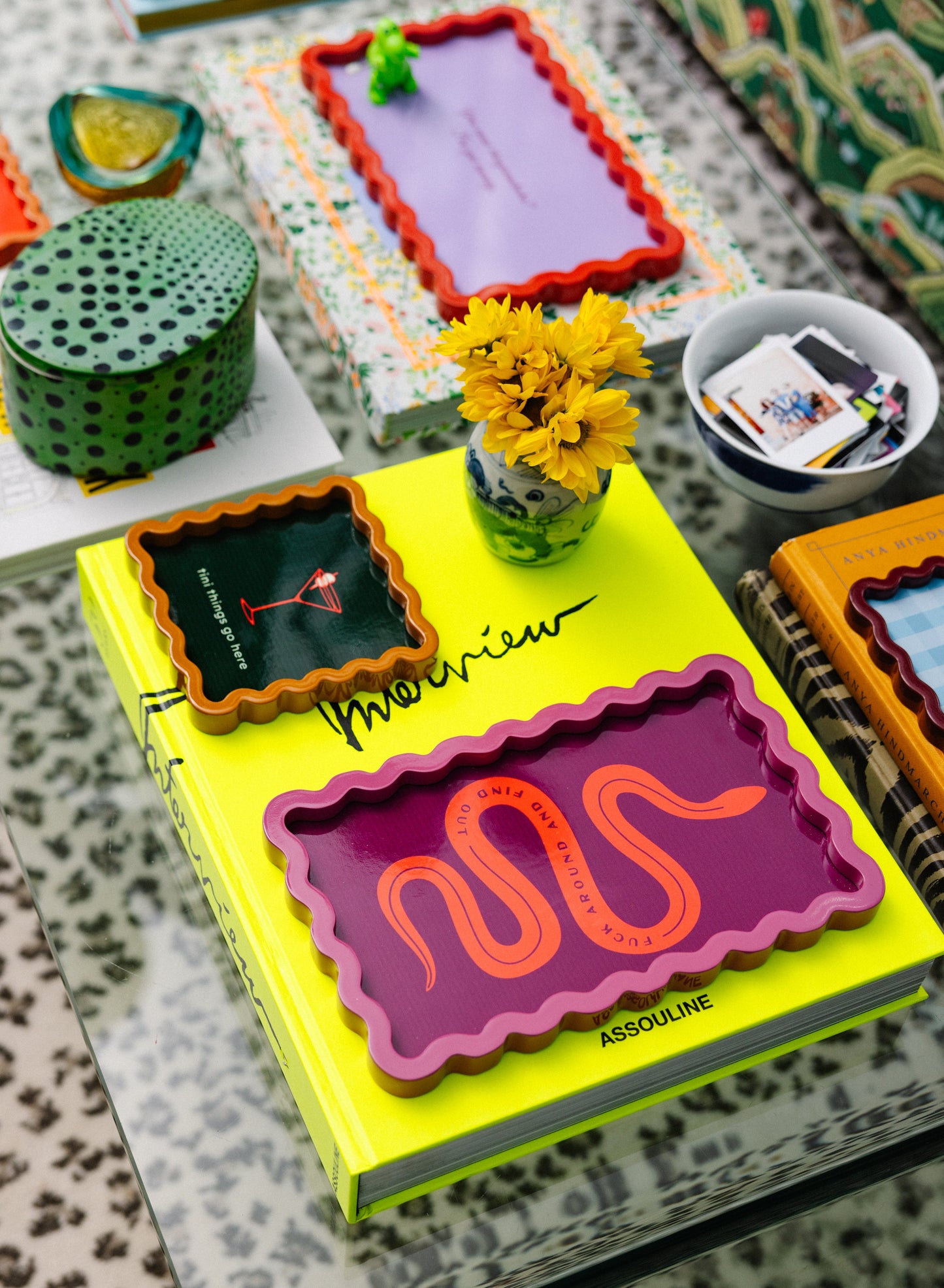 Fuck Around Lacquer Tray - Osadia Concept Store