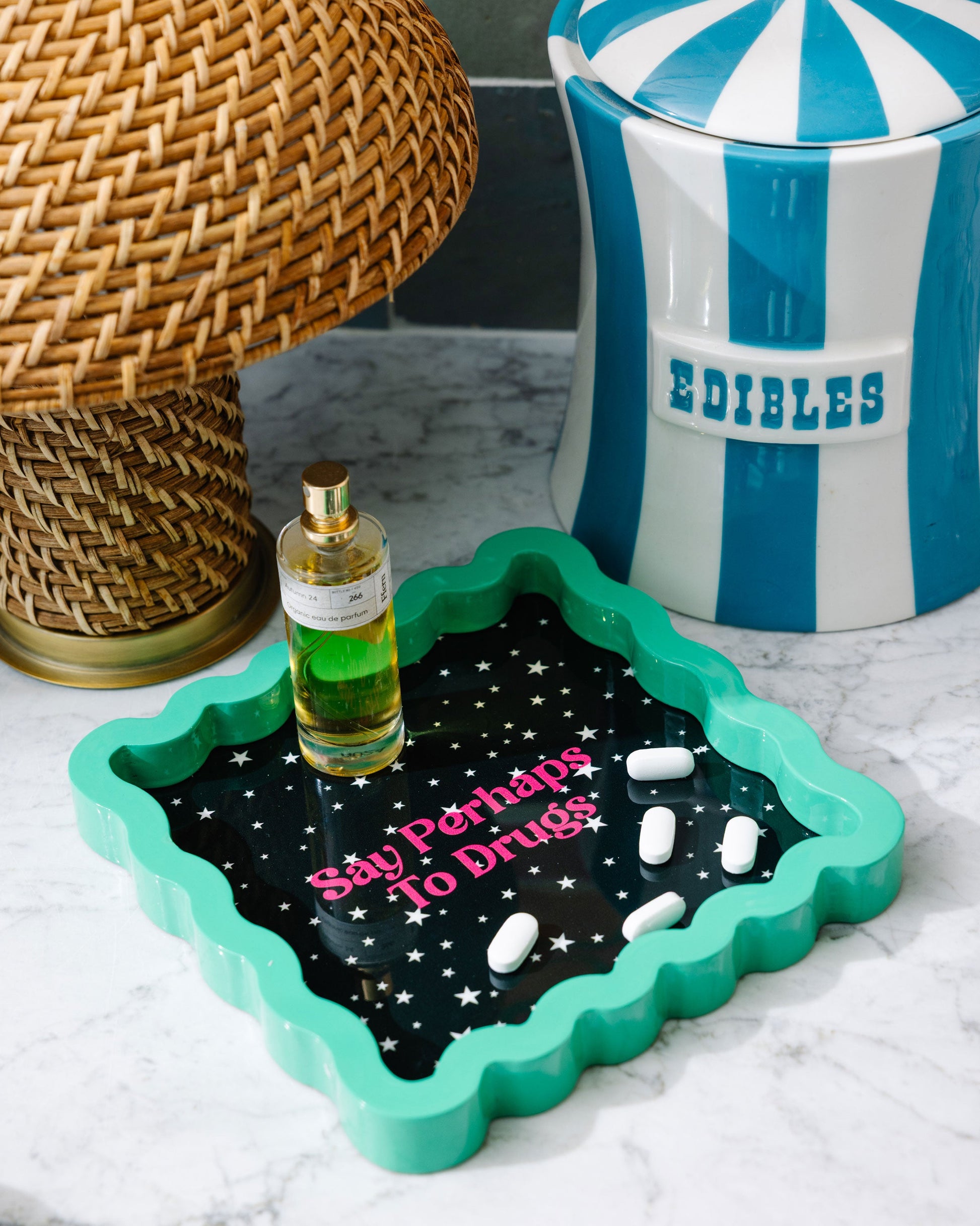 Perhaps to Drugs Lacquer Tray - Osadia Concept Store