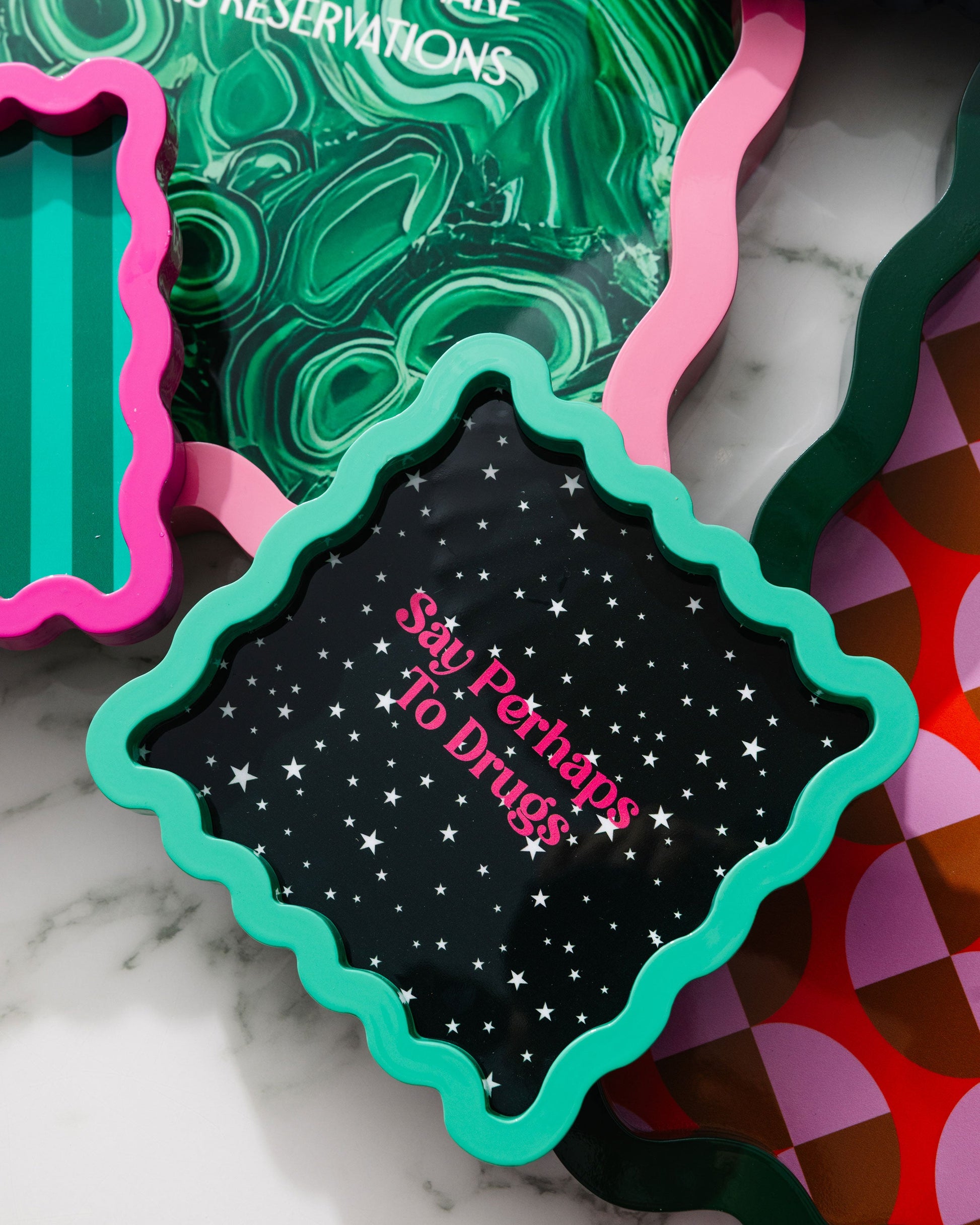 Perhaps to Drugs Lacquer Tray - Osadia Concept Store