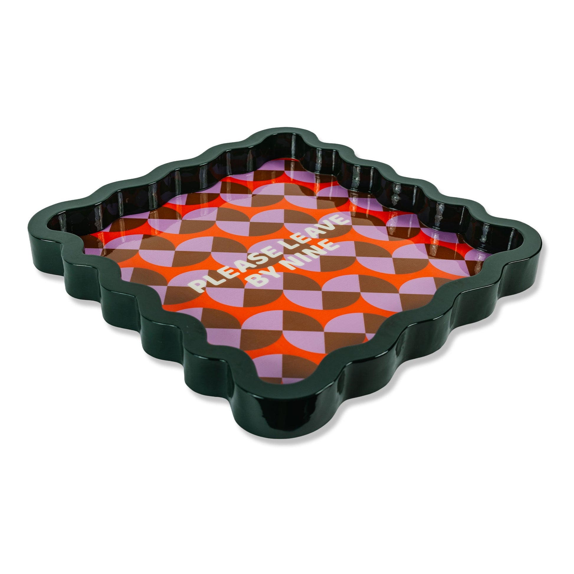 Leave by Nine Large Lacquer Tray - Osadia Concept Store