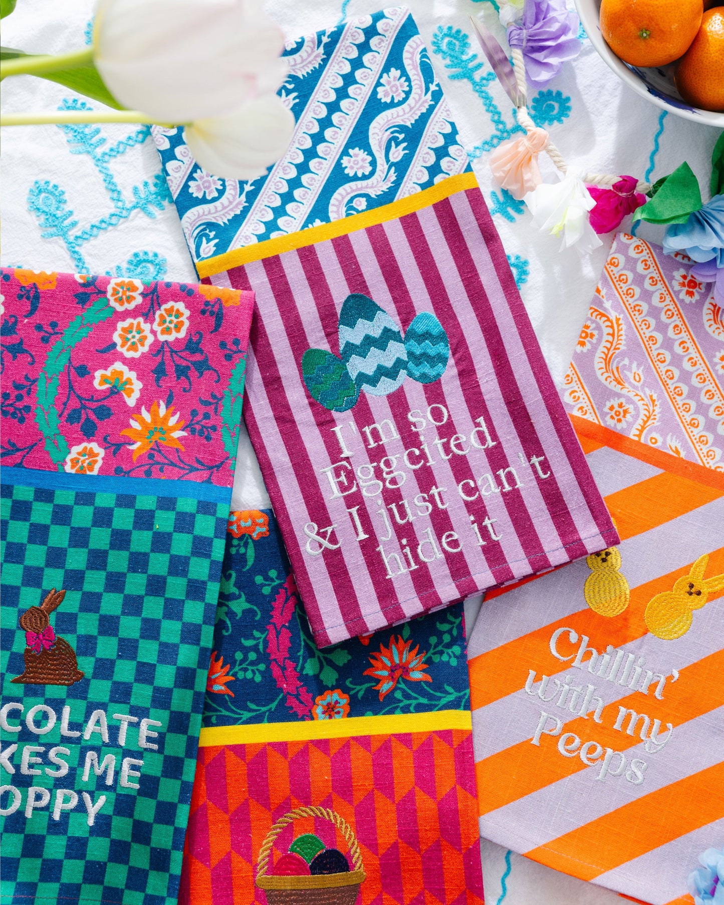 So Eggcited Dish Towel - Osadia Concept Store