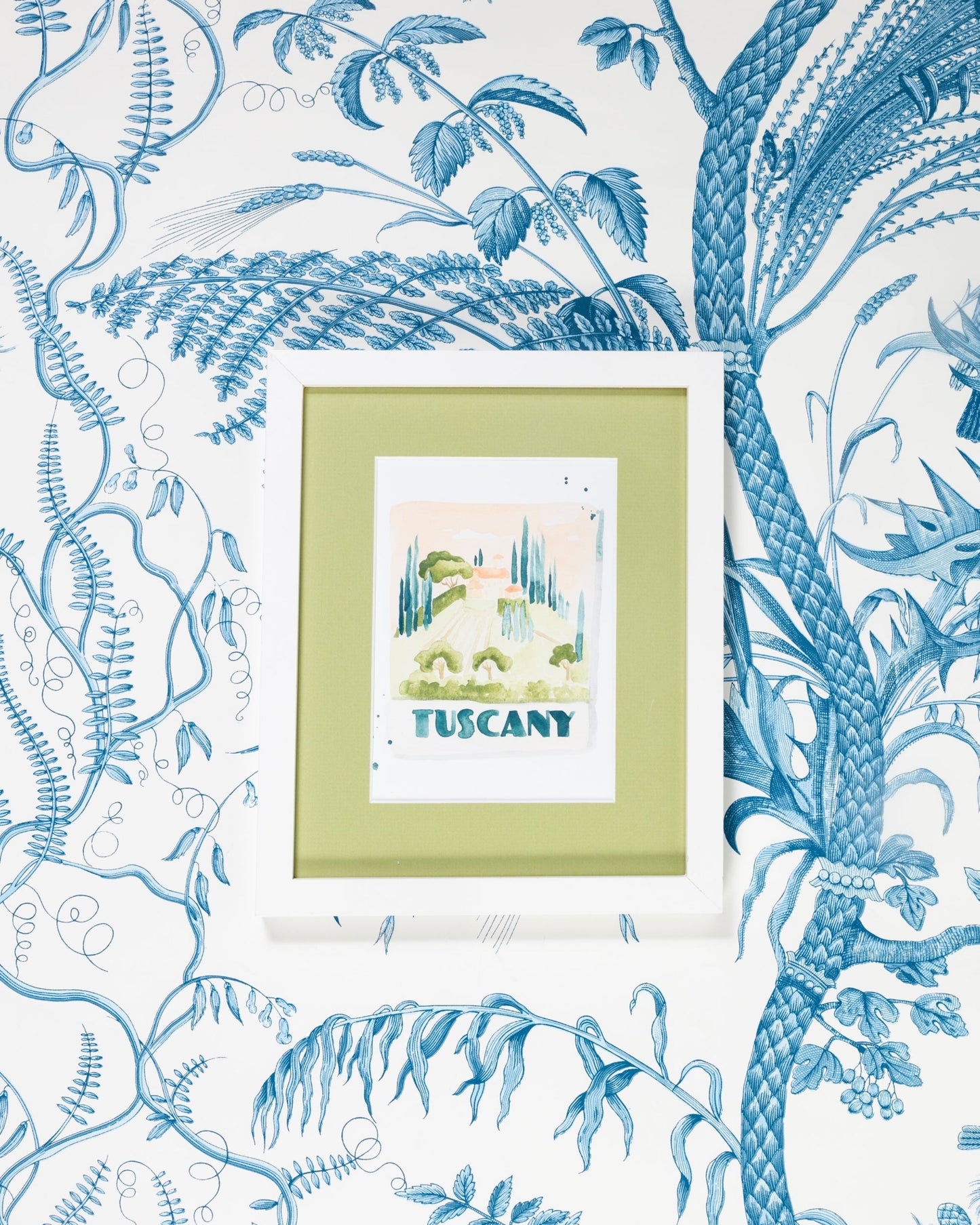 Tuscany Matchbook Art Print