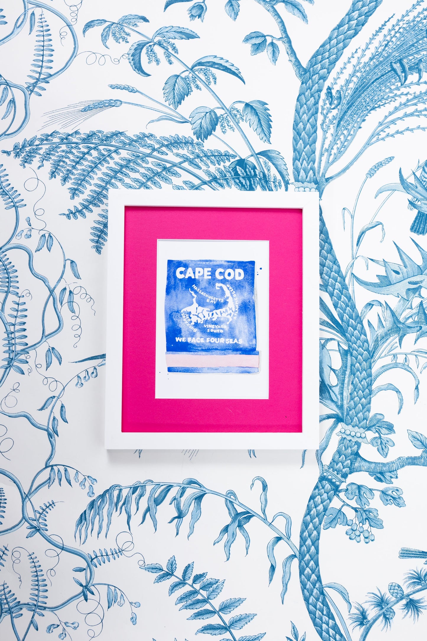 Cape Cod Matchbook Art Print - Osadia Concept Store