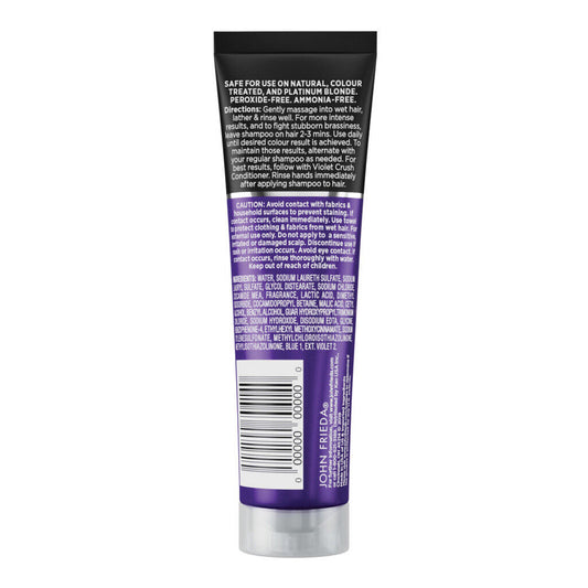 John Frieda Violet Crush Purple Shampoo For Blonde Hair - 8.3 Fl Oz
