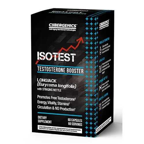 Cybergenics IsoTest Testosterone Booster, 60 Capsules