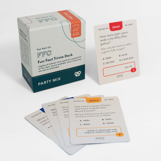 The Party Mix I Trivia Card Game