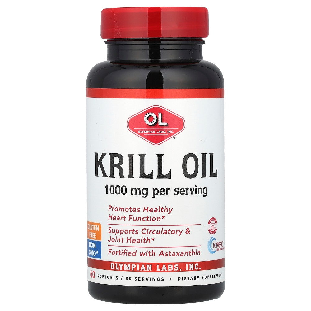 Olympian Labs Krill Oil - 1000 Mg - 60 Softgels