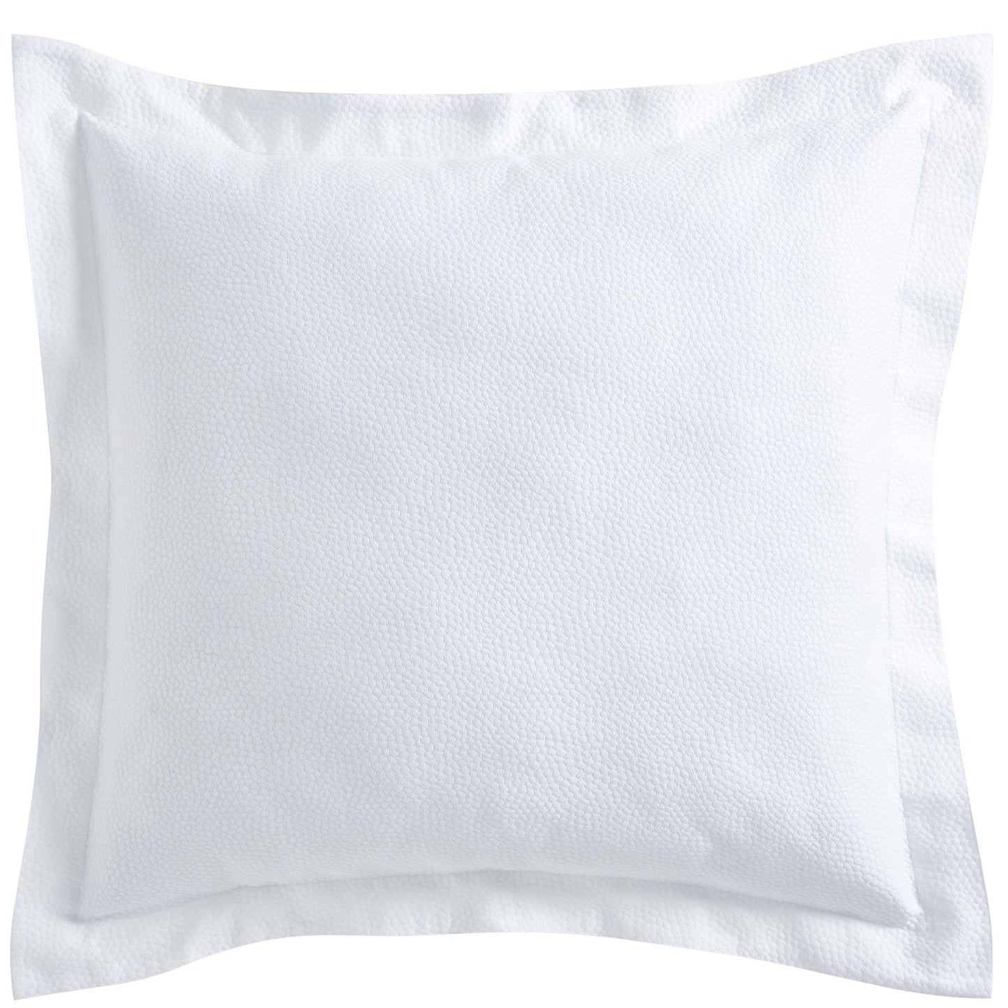 Olive Matelasse Cotton Coverlet Sham