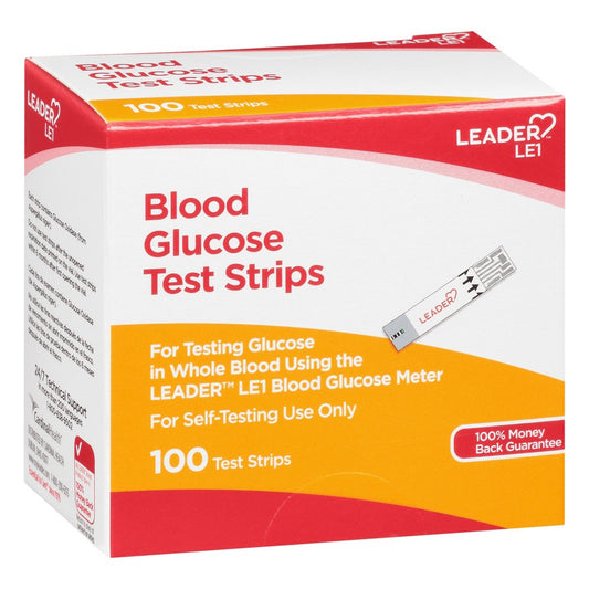 Leader Blood Glucose Test Strips
