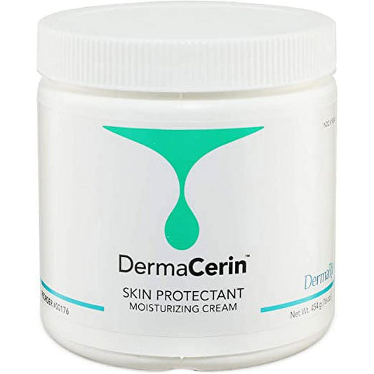 Celtic Sea Salt DermaCerin Body Moisturizing Cream Sensitive Skin Protectant Fragrance-Free 16oz