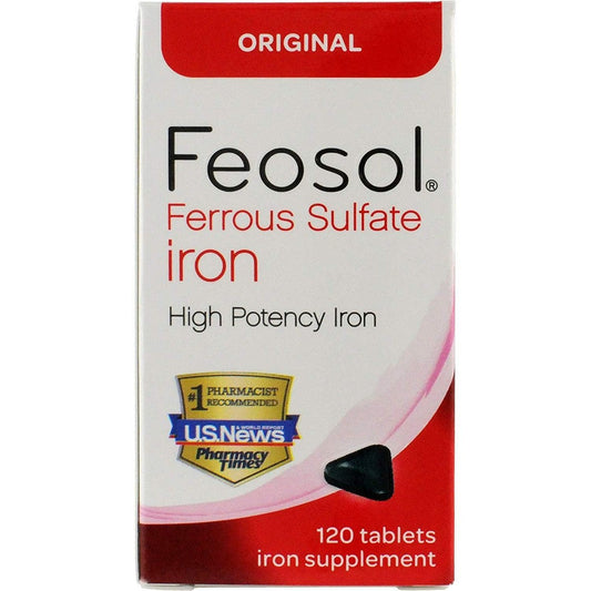 Feosol Original Ferrous Sulfate Iron Supplement Tablets
