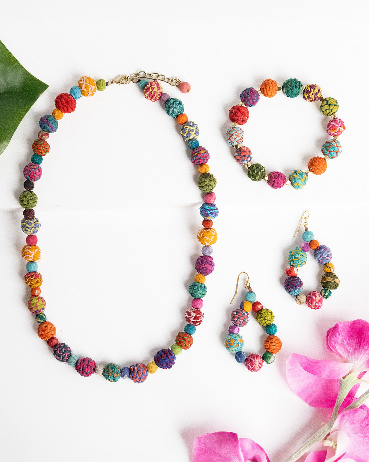 Threaded Kantha Classic Strand