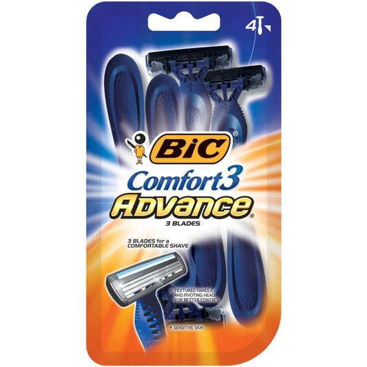 BiC Comfort 3 Advance Disposable Razors