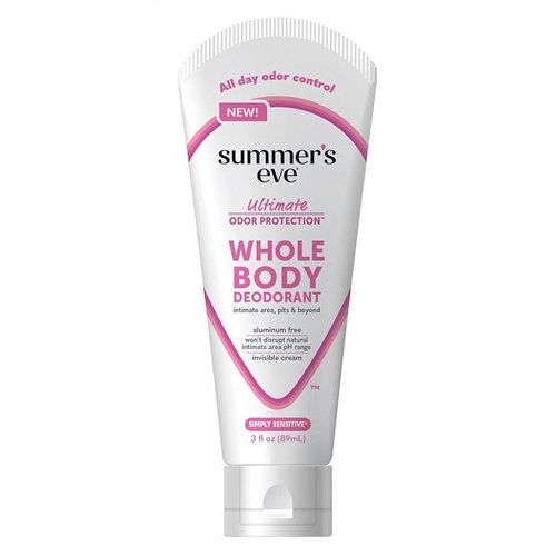 MedTech Summer S Eve Whole Body Deodorant For Women Ultimate Odor Control Simply Sensitive 3 Fl Oz