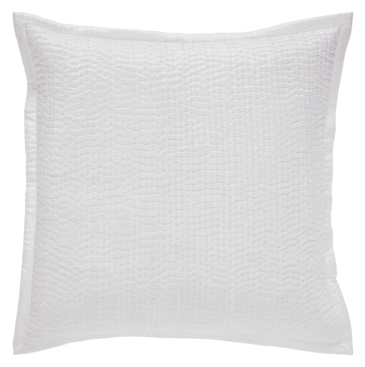 Lucy Pick Stitch Silk Coverlet Sham - Clearance