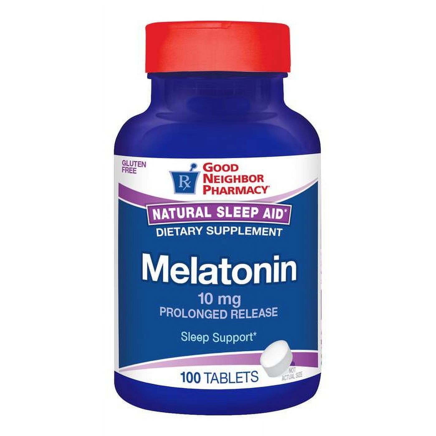 Good Neighbor Pharmacy Melatonin 10MG 100 Extended Release Tablets