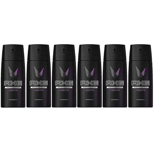 AXE Deodorant Bodyspray, Excite, 48 H High Definition Scent 4 Oz