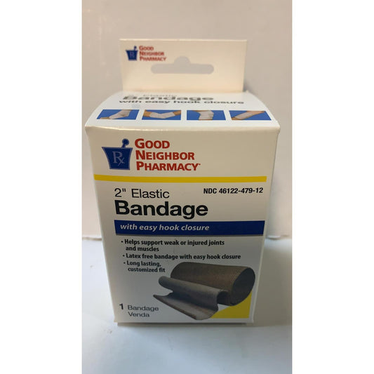 Good Neighbor Pharmacy 2 Elastic Bandage With Easy Hook Closure