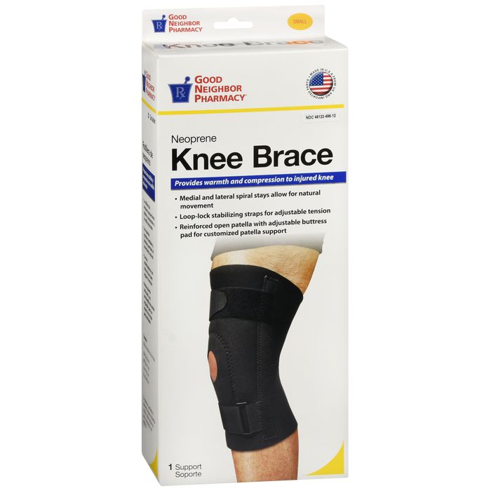 Good Neighbor Pharmacy Neoprene Knee Brace Black Small 1ct