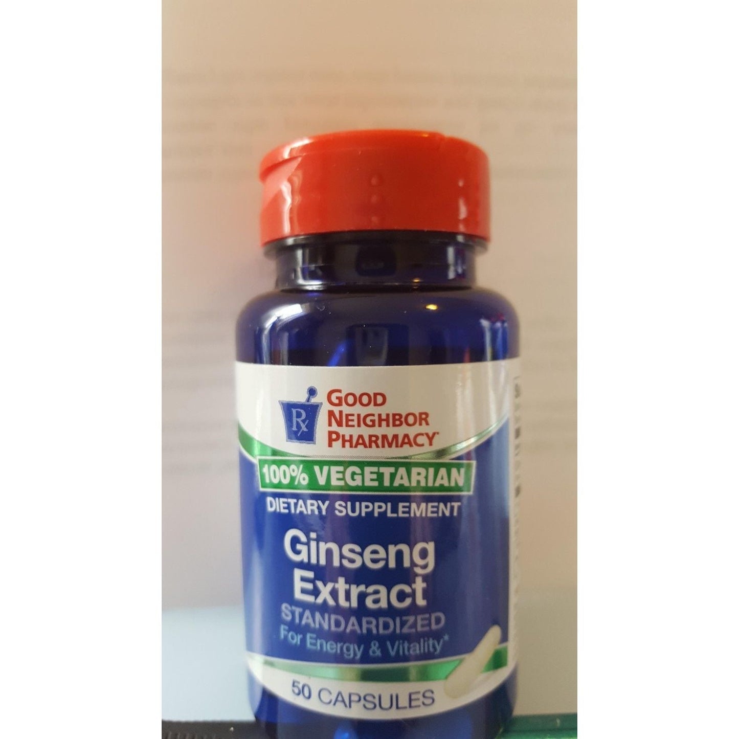 Good Neighbor Pharmacy GNP Ginseng 200mg 50 Caps