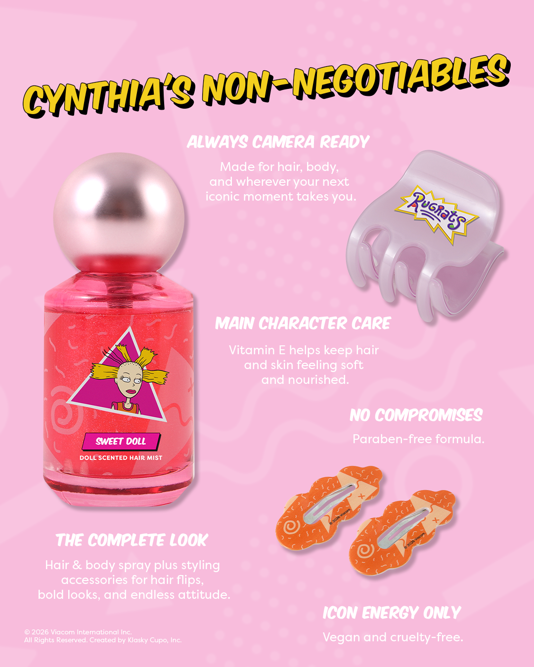 Rugrats | Cynthia! - Hair & Body Spray Set
