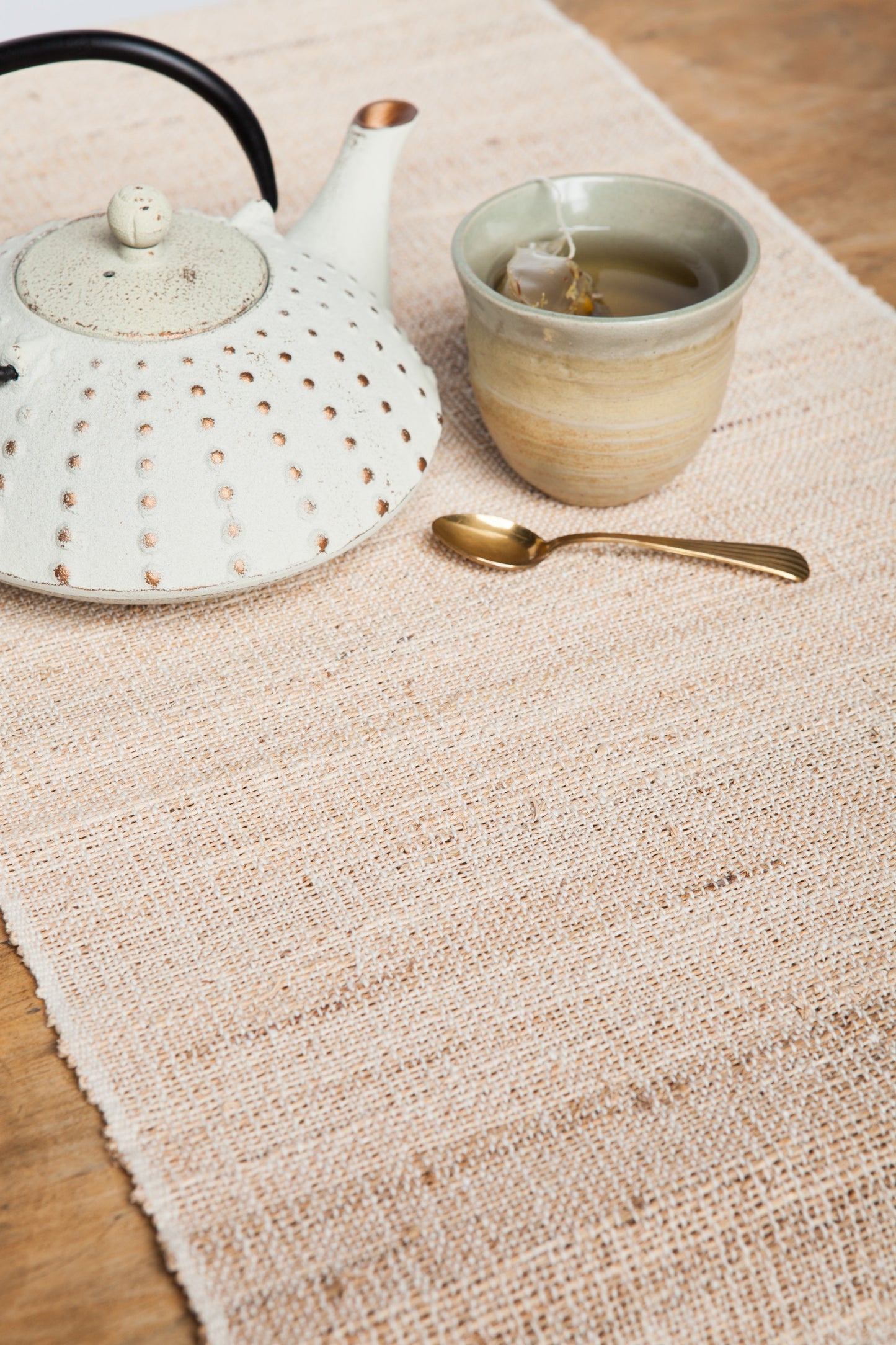 Madeleine Table Runner. Banana Stem Fiber - Handwoven - Fair Trade - Artisan Made
