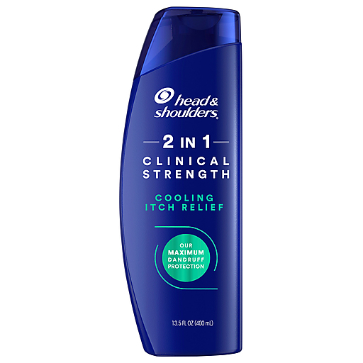Head & Shoulders Clinical Strength 2in1 Dandruff Shampoo Itch Relief 13.5 Fl Oz
