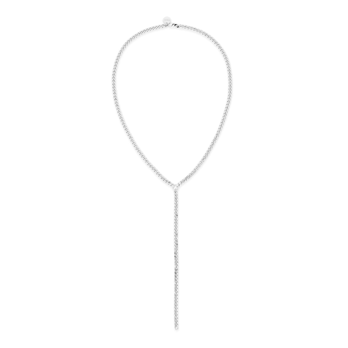 Micro Link Curb Chain Lariat