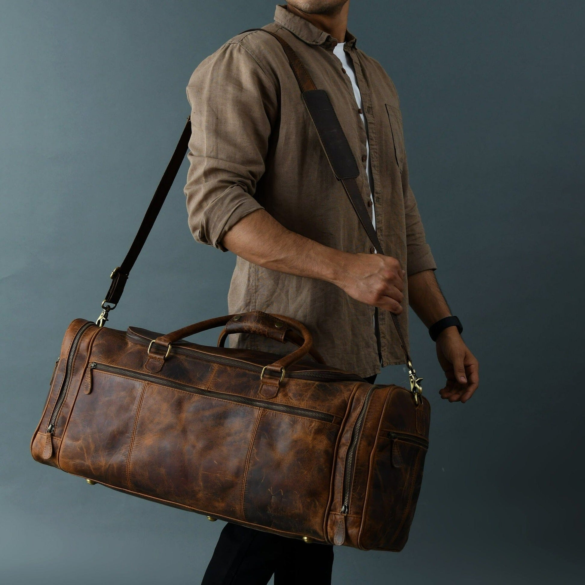 Cohen Buffalo Weekender Duffle - Osadia Concept Store